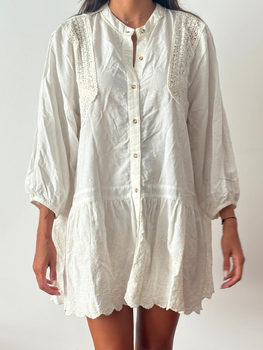 Zara - Vestido Blusón | Corte Holgado Estilo Casual