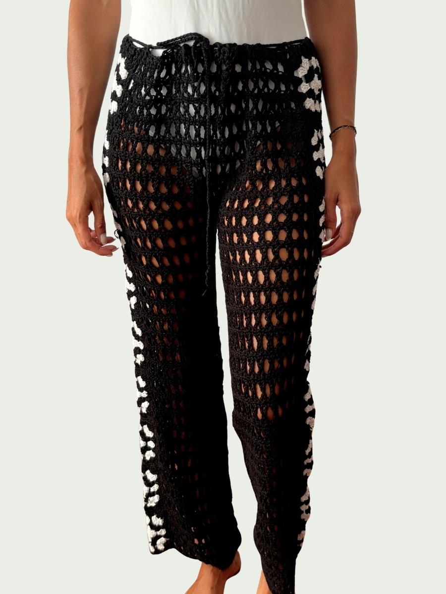Mulata - Pantalón a Crochet Tejido a Mano | Artesanal Único