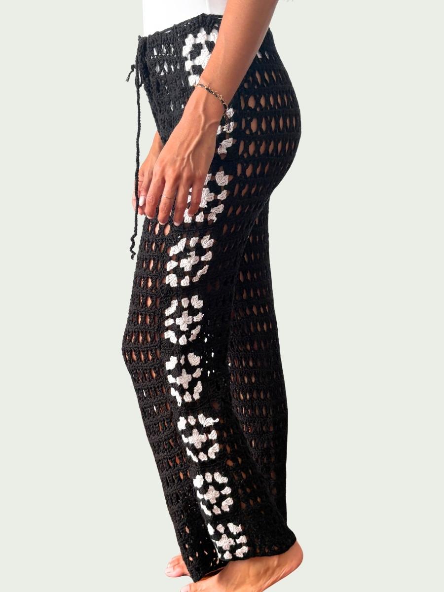 Mulata - Pantalón a Crochet Tejido a Mano | Artesanal Único
