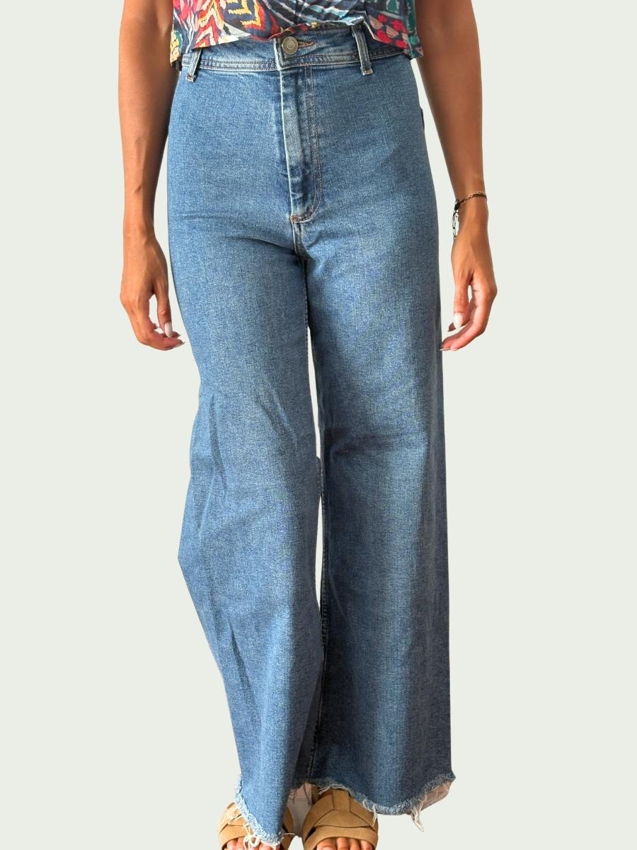 Zara - Jean Straight Azul | Corte Recto Clásico