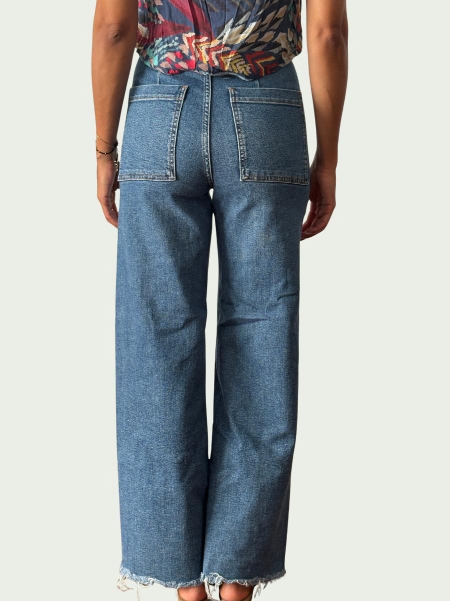 Zara - Jean Straight Azul | Corte Recto Clásico